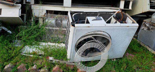 Old Air Conditioner Old Air Conditioner